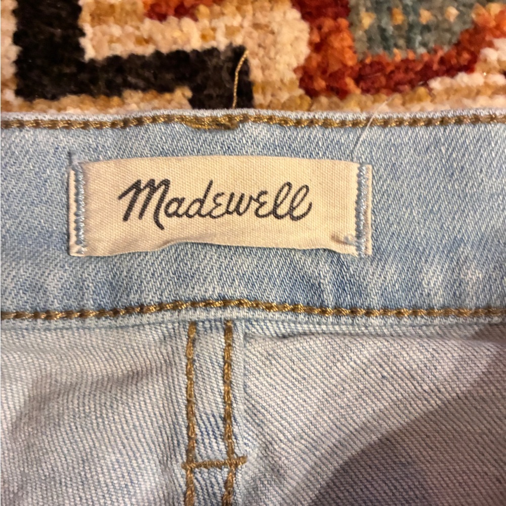 Madewell Perfect Vintage Straight Light Wash High Rise Jeans size 27 - Picture 2 of 7